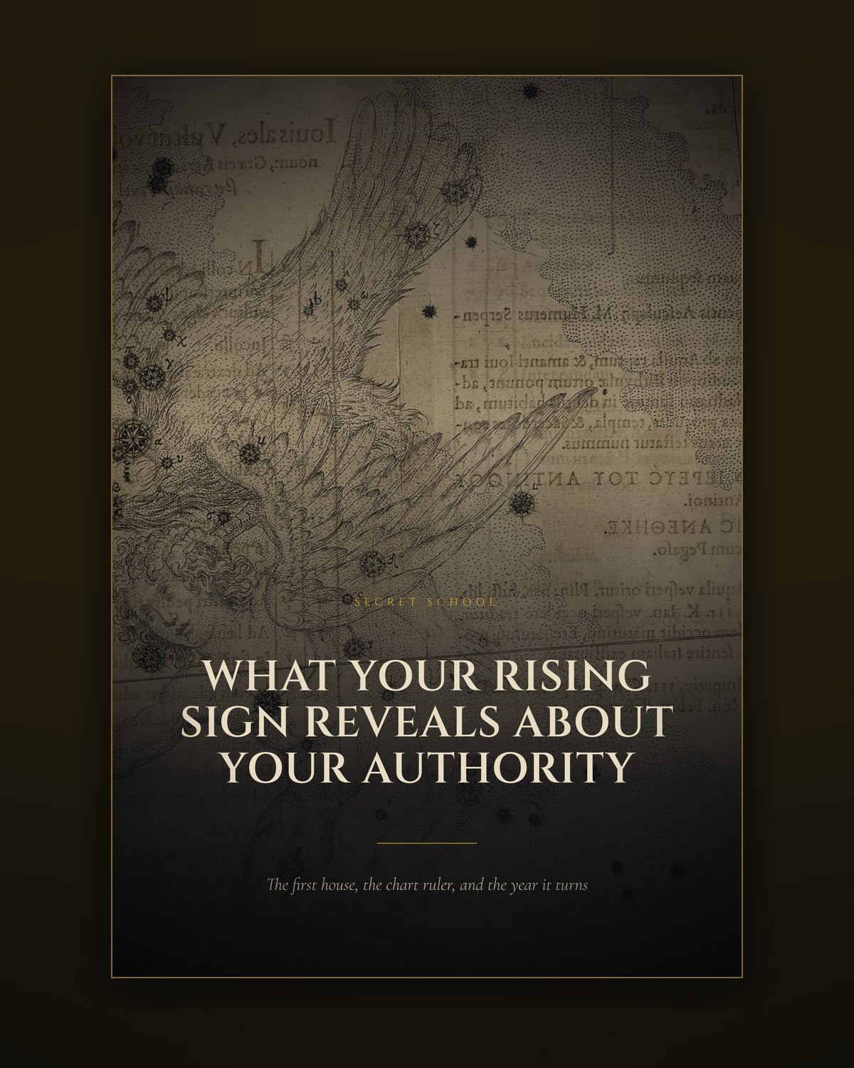 Cover of the illustrated guide to the rising sign and personal authority