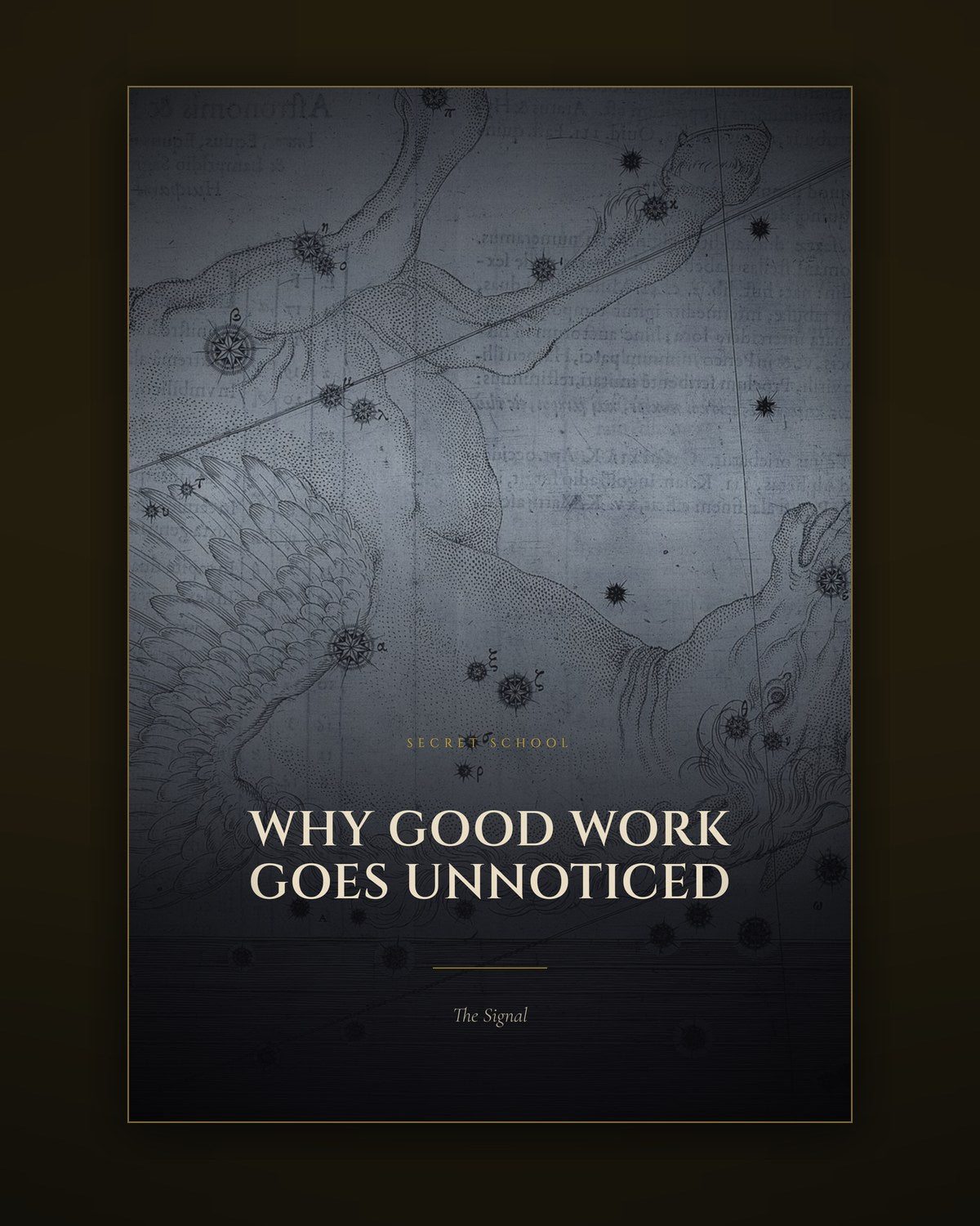 Cover of the illustrated guide to why good work goes unnoticed