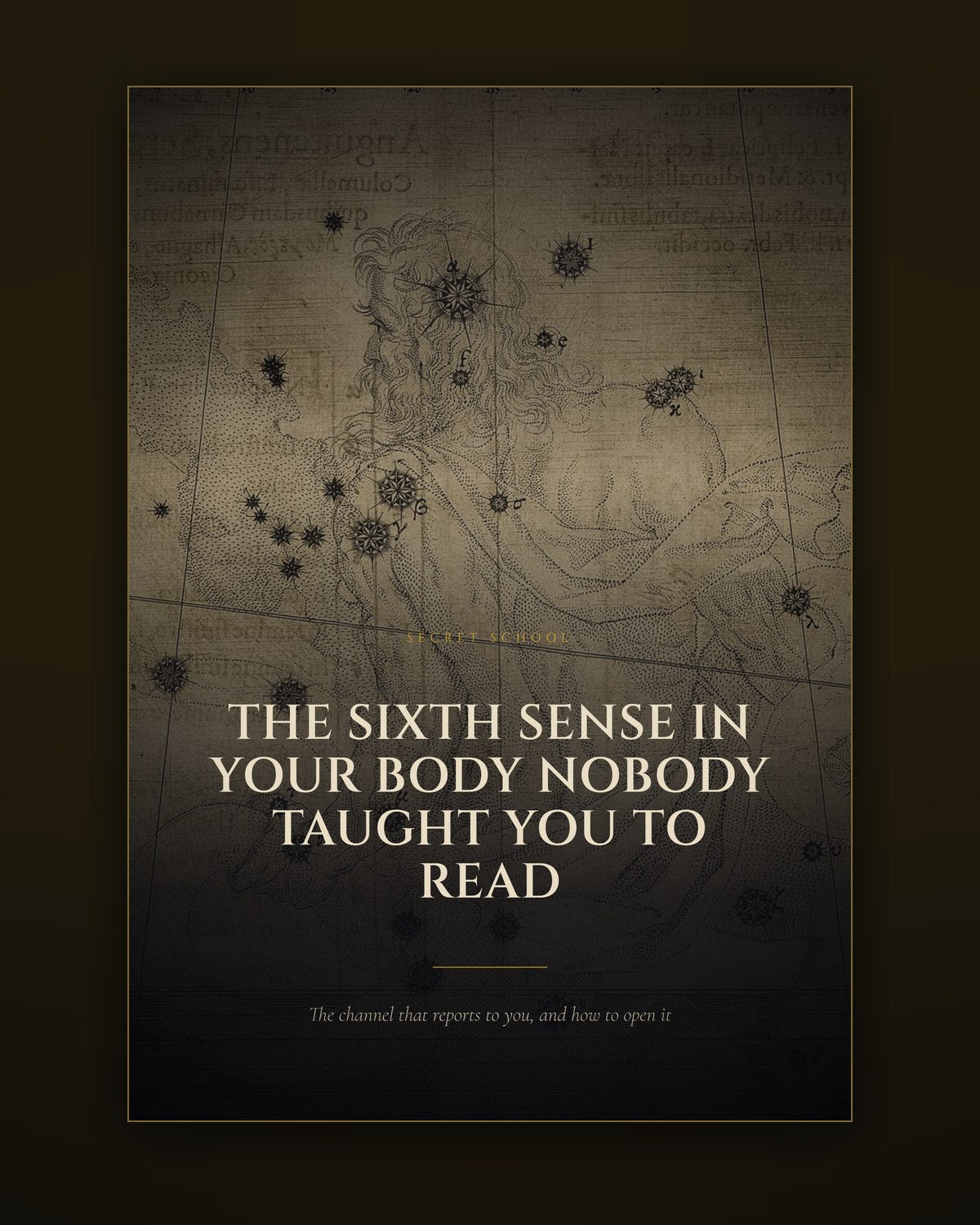 Cover of the illustrated guide to the sixth sense and reading your own body