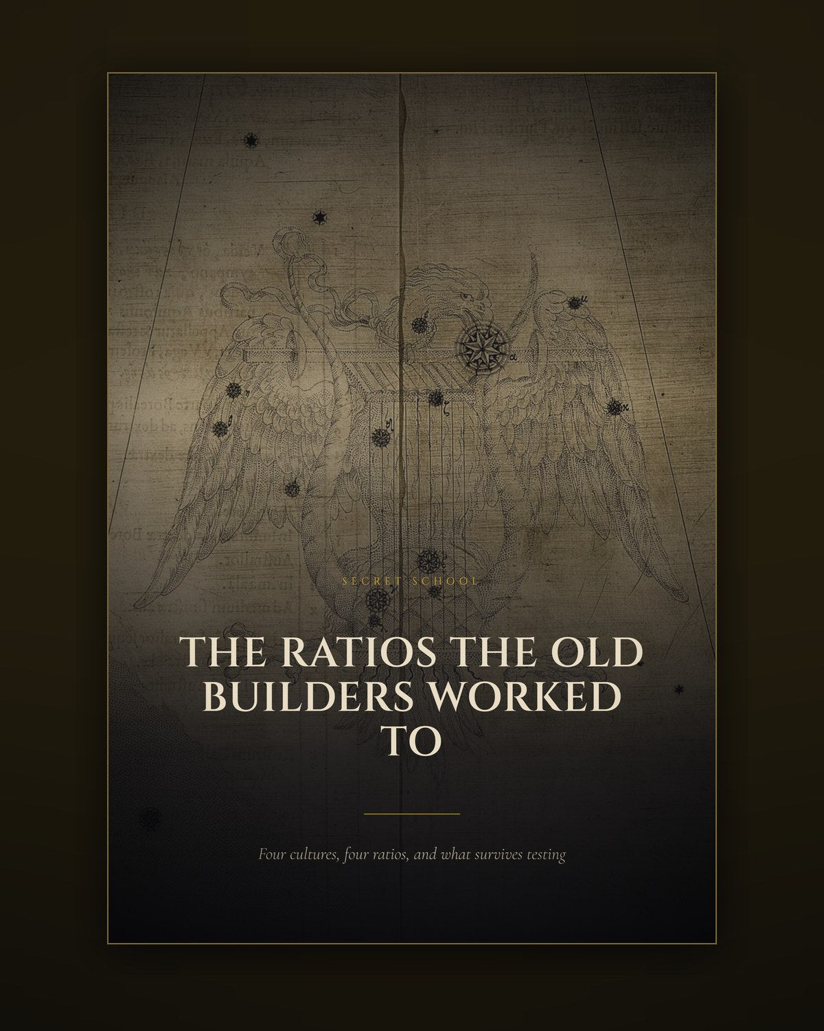 Cover of the illustrated guide to the ratios the old builders worked to