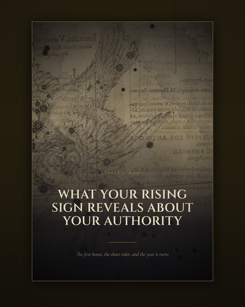 What Your Rising Sign Reveals About Your Authority