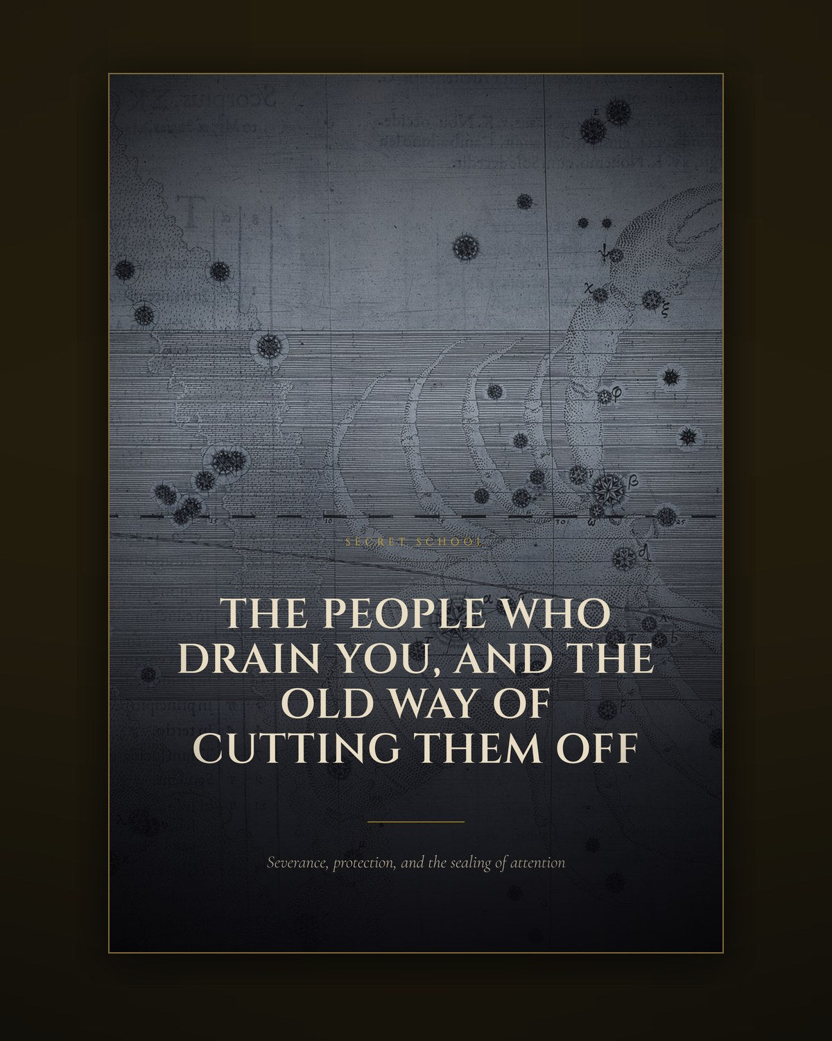 Cover of the illustrated guide to cutting off people who drain your attention