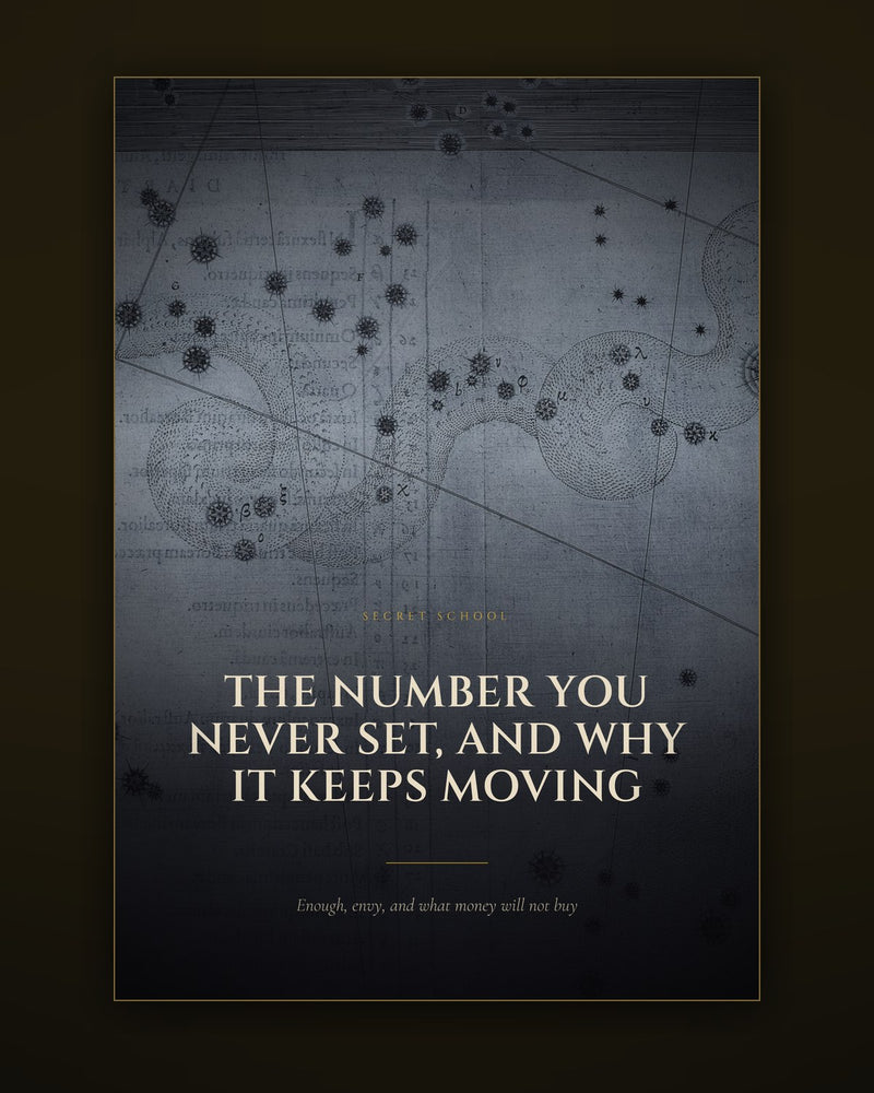 The Number You Never Set, and Why It Keeps Moving