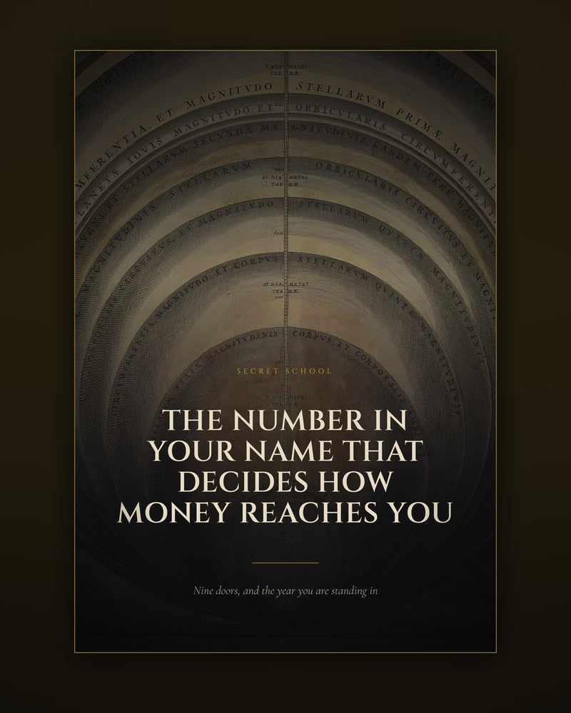 The Number in Your Name That Decides How Money Reaches You