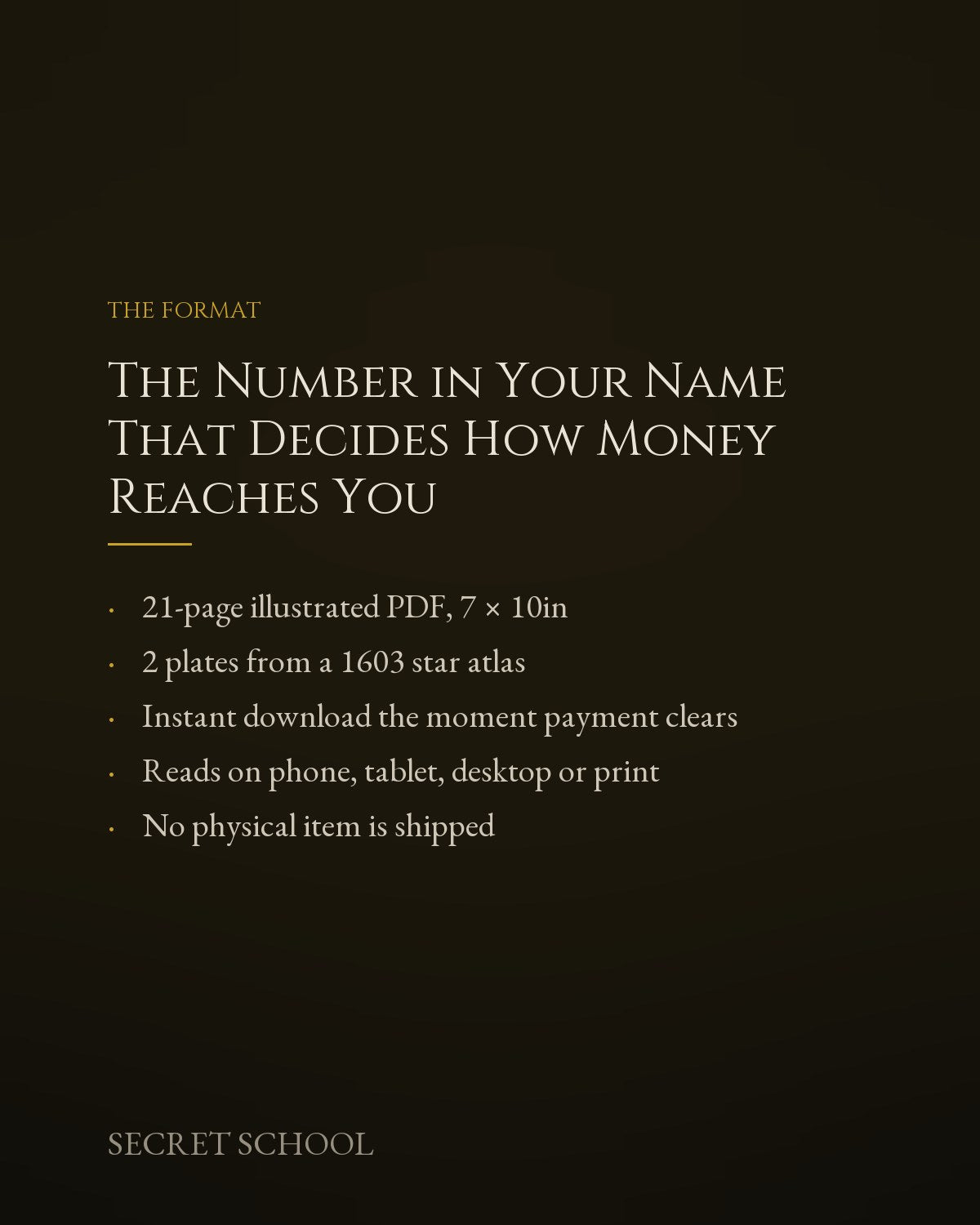 The Number in Your Name That Decides How Money Reaches You