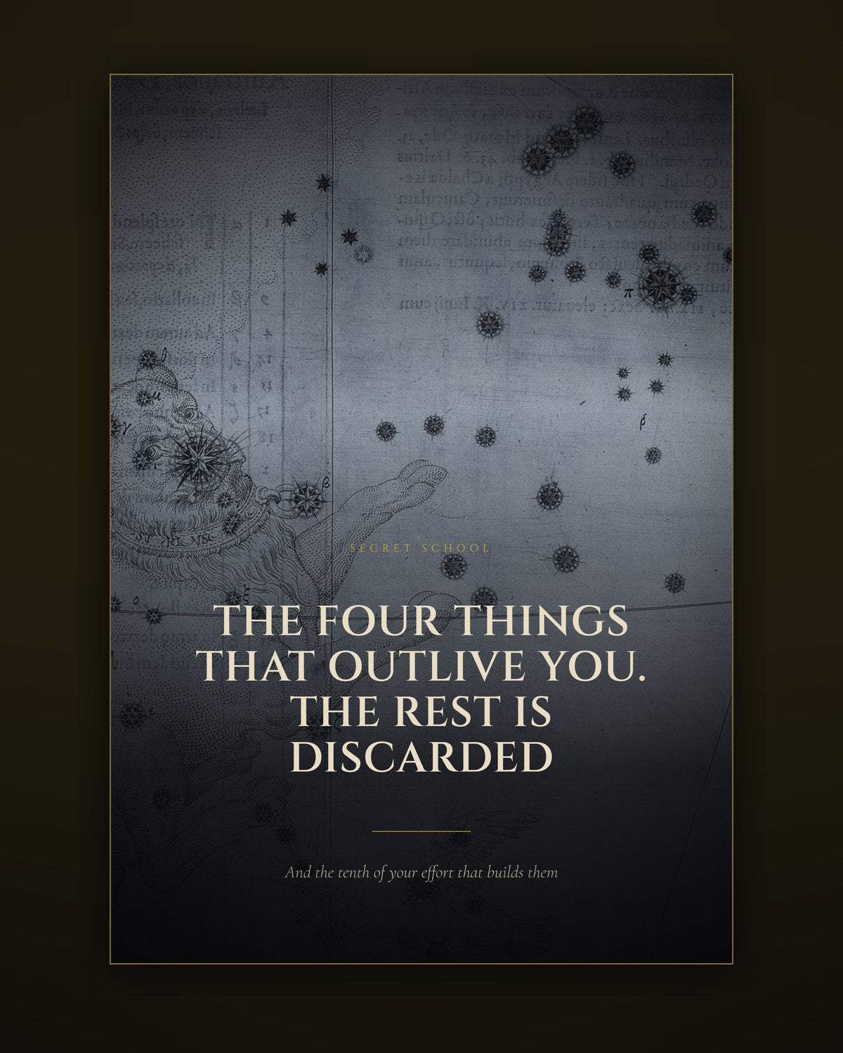 Cover of the illustrated guide to the four things that outlive a person