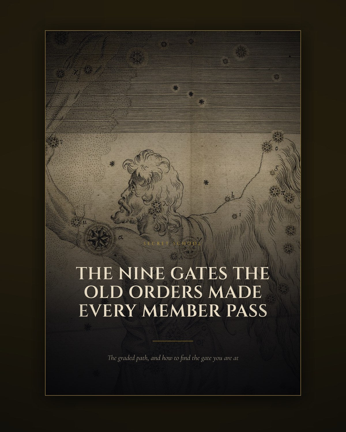 Cover of The Nine Gates, a thirty-page illustrated guide to the graded path