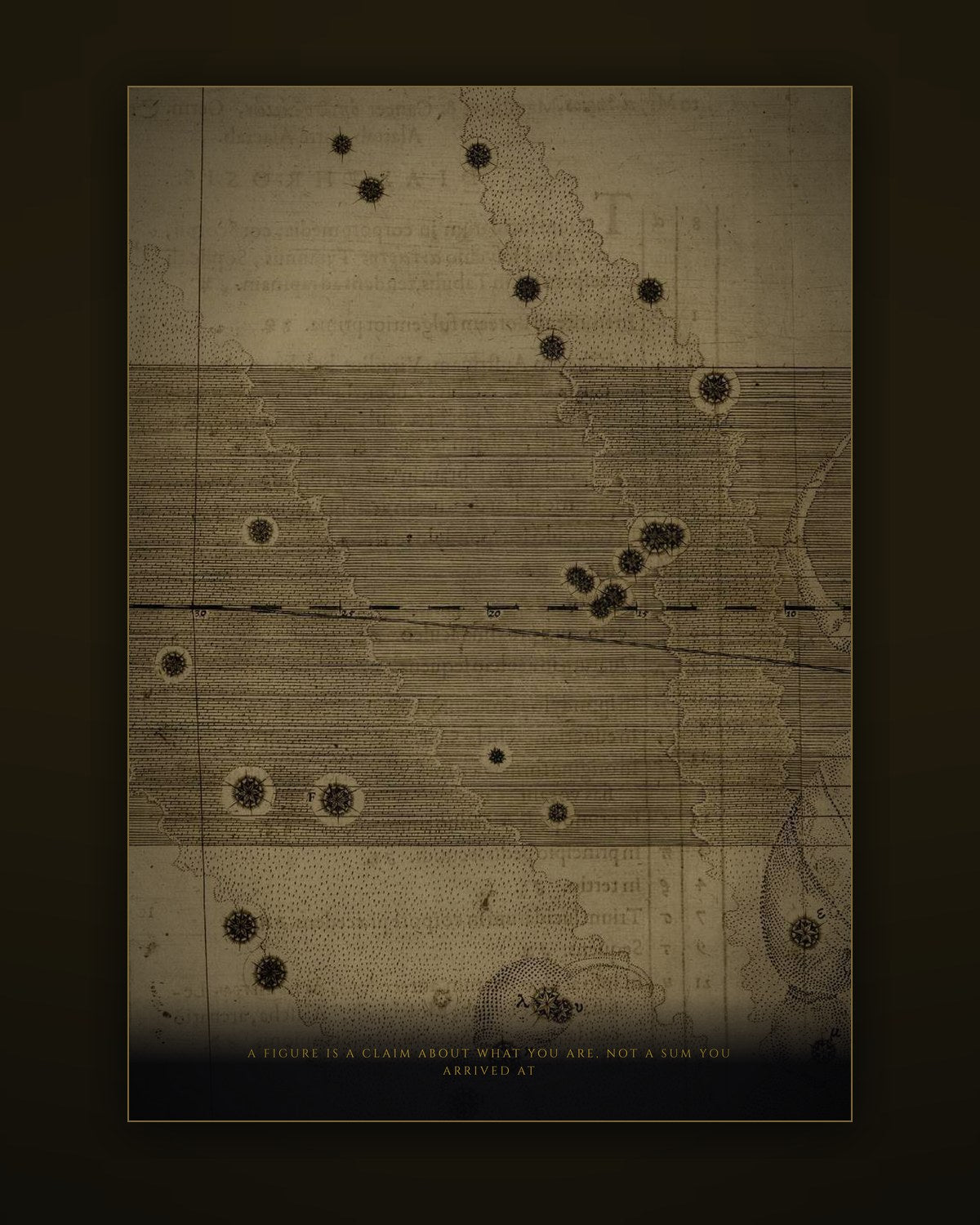 An illustrated plate from inside