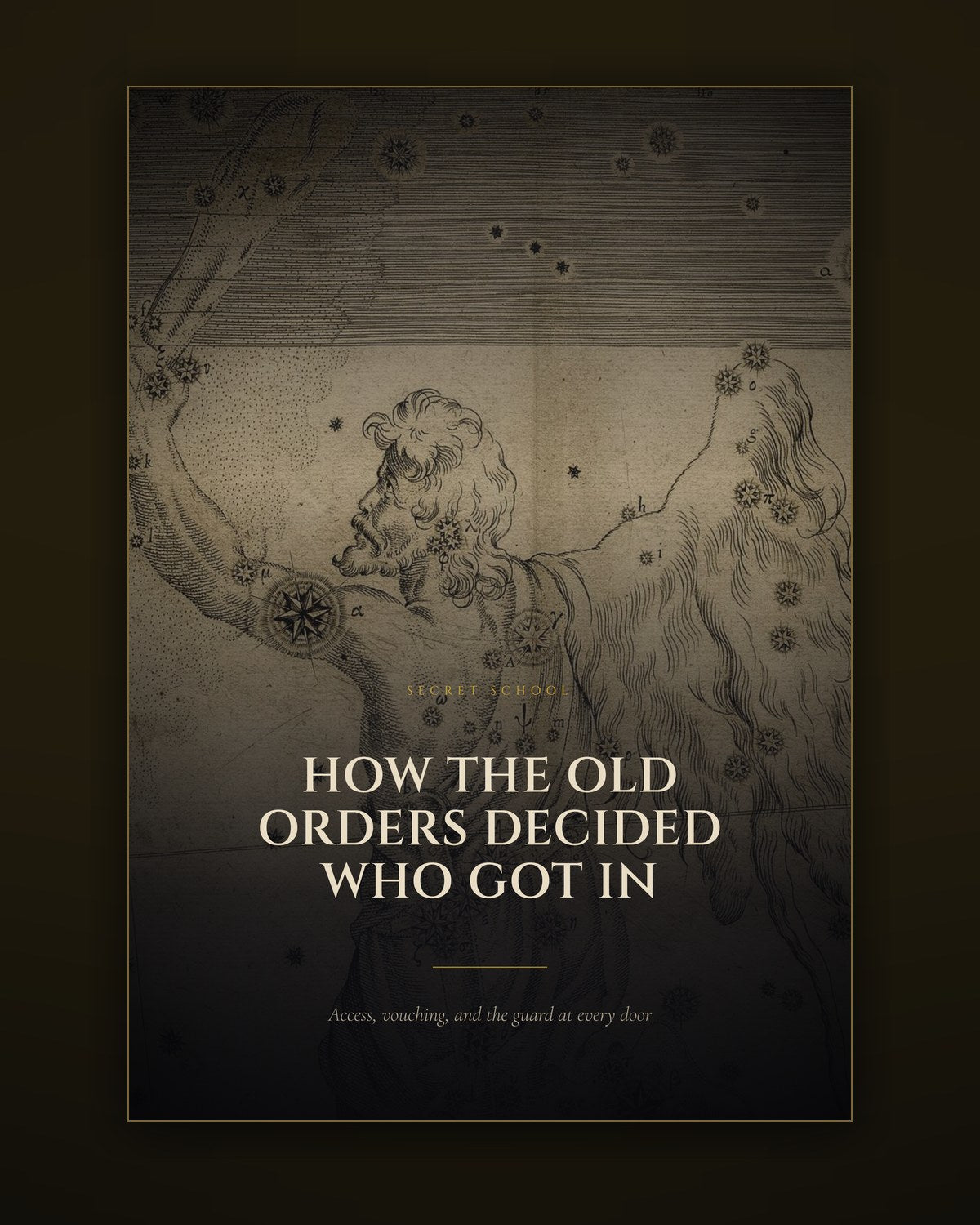 Cover of the illustrated guide to access, vouching and the guard at the door
