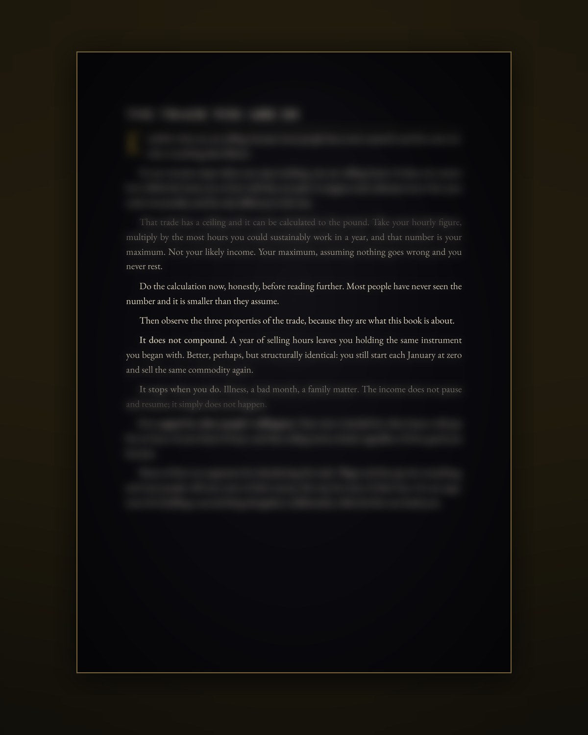 A page of tables