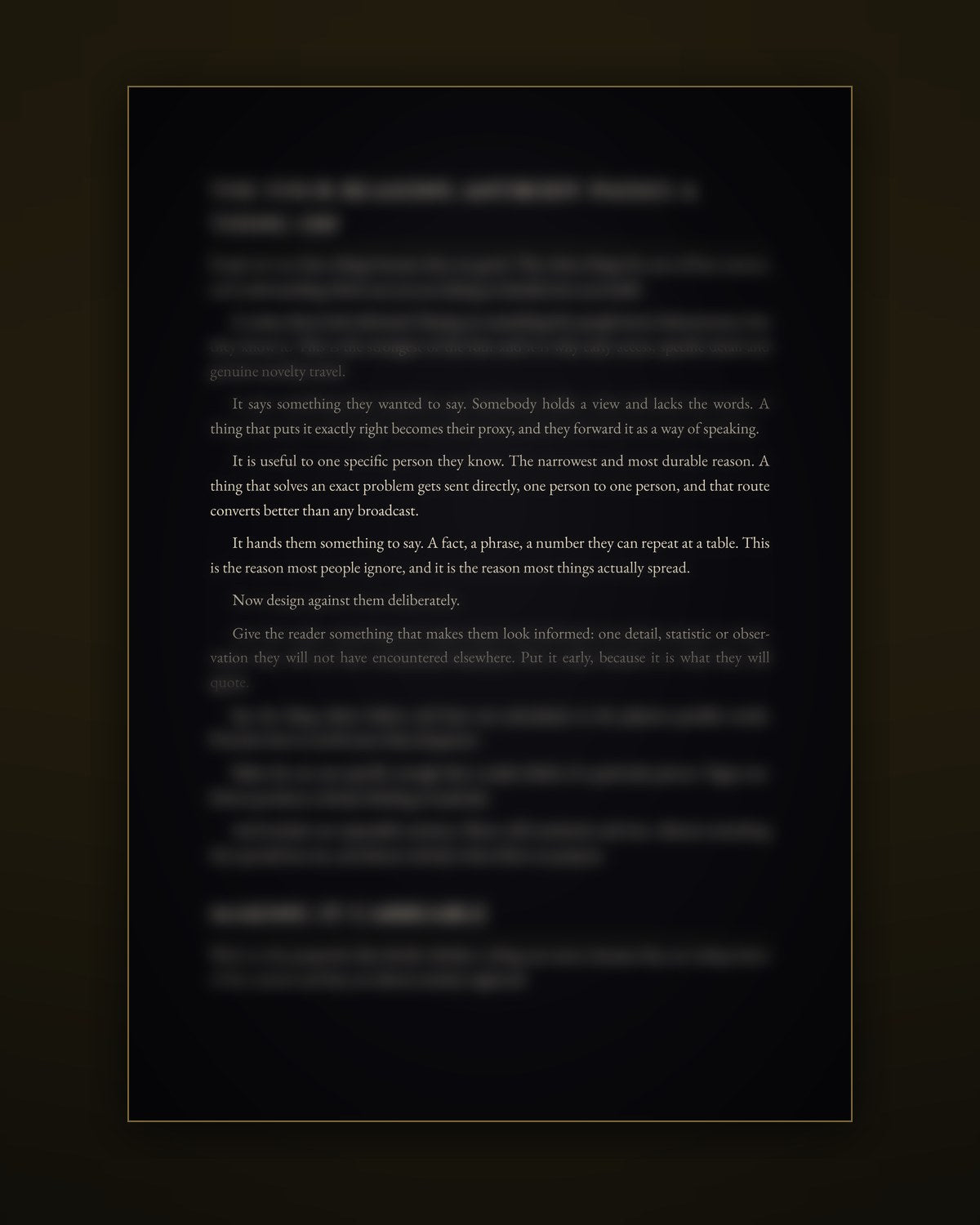 A page of tables