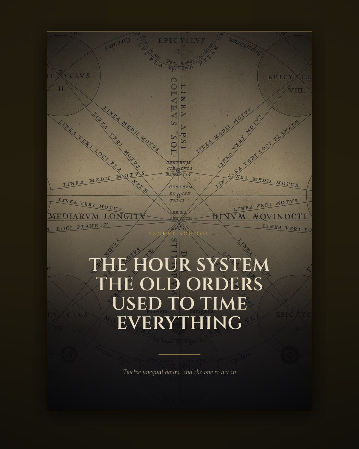Cover of the illustrated guide to the hour system and knowing when to act