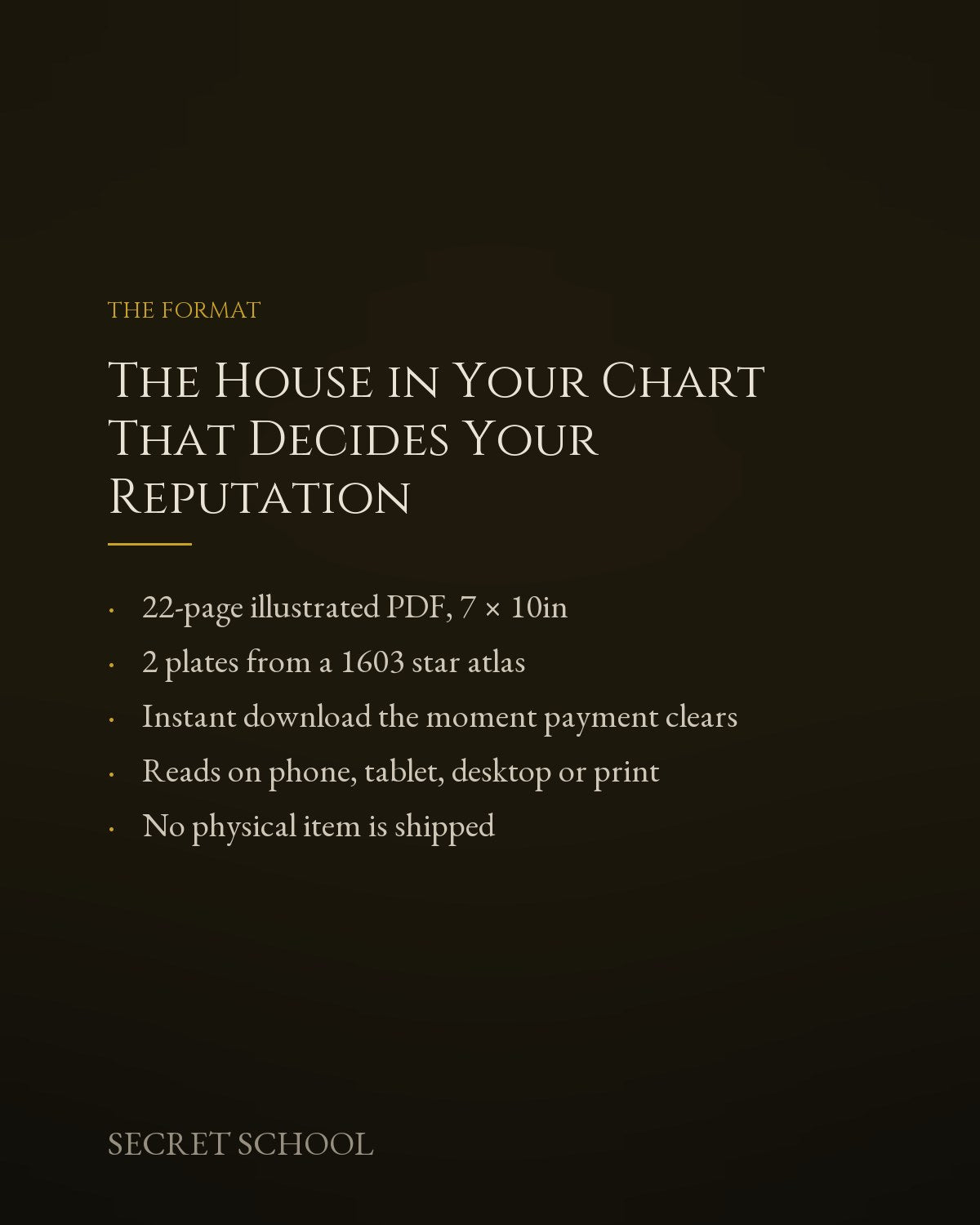 The House in Your Chart That Decides Your Reputation